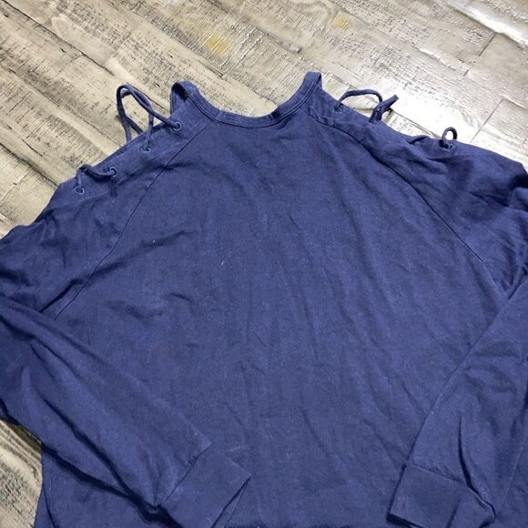 VS Pink WVU mountaineers open shoulder long sleeve top - Picture 5 of 5